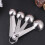 10pcs Stainless Steel Measuring Spoons with Scale for Kitchen 11