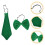 1 Set Decoratieve Stropdas Feestketting -Patrick's Day 4