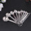 10pcs Stainless Steel Measuring Spoons with Scale for Kitchen 6