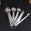 10pcs Stainless Steel Measuring Spoons with Scale for Kitchen 8