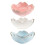 3pcs ceramic dipping bowls japanese style with design 10