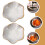 3pcs dual flush toilet buttons universal replacement tank push 11