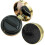 2pcs refillable makeup puff boxes with puff, 15g powder containers 1