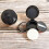 2pcs refillable makeup puff boxes with puff, 15g powder containers 8