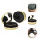 2pcs refillable makeup puff boxes with puff, 15g powder containers 5