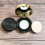 2pcs refillable makeup puff boxes with puff, 15g powder containers 10