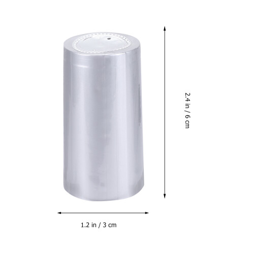 100pcs Heat Shrink Sealing Cover Thickened Brewed Red 1