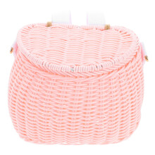 1Panier Arrière Rose En Osier Synthétique, Étanche