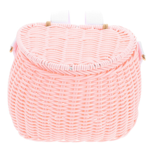 1Panier Arrière Rose En Osier Synthétique, Étanche