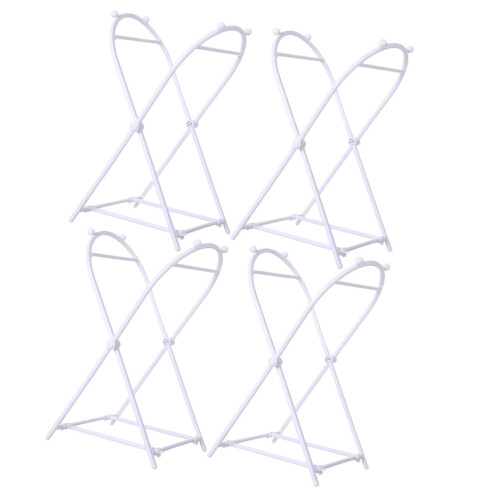 4pcs Hanging Storage Bag Rack Foldable Rubbish Organizer