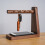 1 Pc Key Hanger Storage Rack Walnut 4
