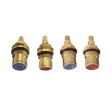 copper faucet ceramic disc cartridge for bathroom tap hot b
