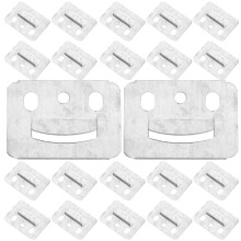 100pcs wall buckle clips for wall panels and furniture connectors