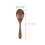 1 Set Wooden Salad Spoon Fork for Mixing Serving 3