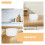 2pcs foam cake dummy for wedding display and diy decorations 8