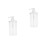 2pcs Syrup Pump Dispenser Hand Press Bottle 6