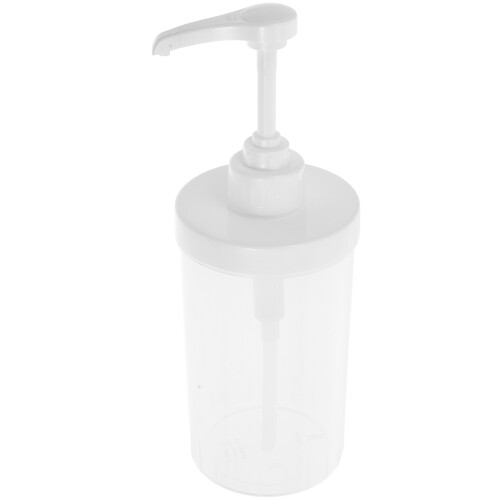 2pcs Syrup Pump Dispenser Hand Press Bottle 1