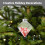8pcs Clear Fillable Light Bulb Baubles Xmas Tree Decor 7