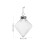 8pcs Clear Fillable Light Bulb Baubles Xmas Tree Decor 2