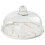 Marbled Ceramic Cake Dessert Plate with Cover Container 1