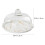 Marbled Ceramic Cake Dessert Plate with Cover Container 10