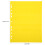 15pcs binder dividers index tabs multicolor write erase 3