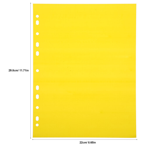15pcs binder dividers index tabs multicolor write erase 2