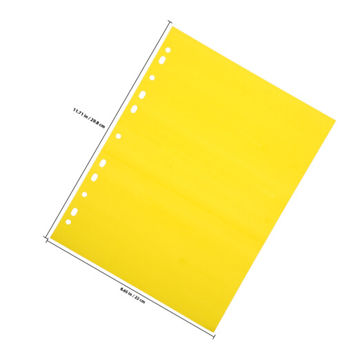 15pcs binder dividers index tabs multicolor write erase 1