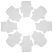 8pcs silicone electric breast pump duckbill parts for baby