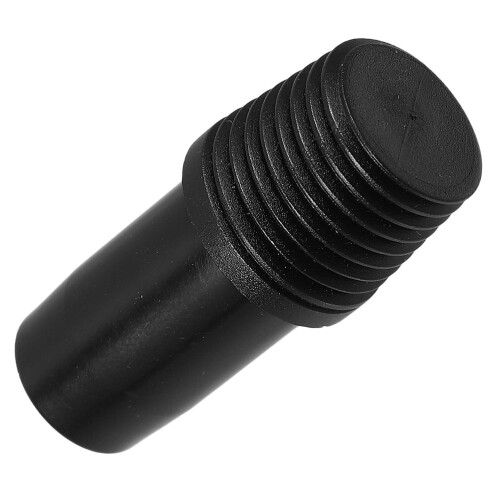 threaded broom handle adapter for mop and paint pole replacement tips