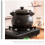 1pc simple braised chicken rice pot black for home use 11