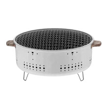 tabletop grill portable charcoal barbecue for camping cooking