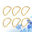 20pcs Metal D Ring for Bag Luggage Belt Webbing 8