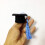 5Pcs Blue Mini Doctoral Cap Wine Bottle Covers Graduation Party Decor 2