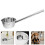 Multipurpose Silver Stainless Steel Ladle for Home Kitchen 11