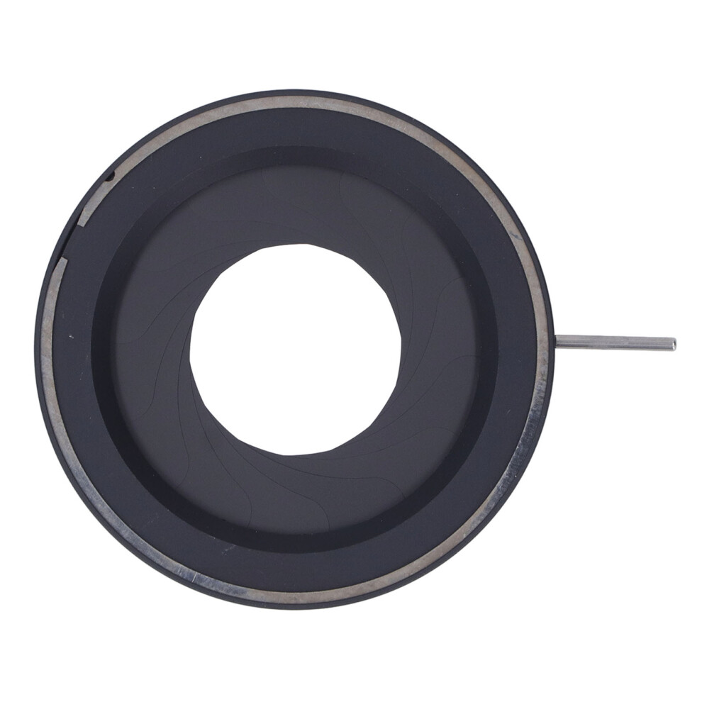 3-52Mm Microscope Iris Adapter Diaphragm: Aluminum Alloy 14 Blades 7891351539157