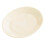 Beige Plastic Snack Plates Food Grade PP Lightweight Dinnerware 5