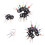 59St Universele Pin Release Tool Auto Elektronica Assorti Kleuren Set 8