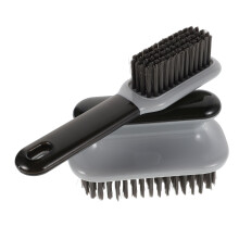 2pcs Soft Scrub Brushes Set for Laundry and Shoe Care