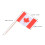 150pcs double-sided canada flag toothpicks for cupcakes cheese fruit 2