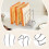 Breakfast Toast Rack for Countertop Bread Serving Stand Household Kitchen Use 4