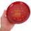 4Pcs Festive Red Plastic Fruit Tray Wedding Snack Serving Platter 4