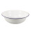 white enamel basin for foot soak and laundry, portable 11