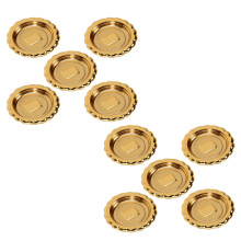 20 unidades tabuleiros plástico para bolo e doces, base