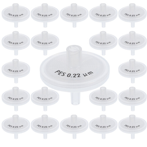 25 Stück Premium Millipore-Filter, mikroporöse Membran-Nadel-Filter