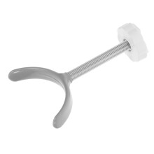 1 stück legierungs-griffstange tor zaun fixierer silber neuartig