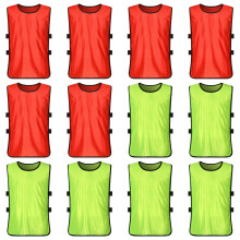 12Stk Kinder Trainingsweste Aus Polyester Sommershirt Ärmellos Bunt