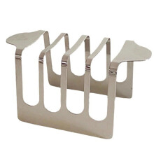 Air Fryer Burger Rack Organizer Stainless Steel For Toasting Bread Sandwich Bread Rack Toast Tray