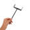 2pcs adjustable heavy-duty downspout extensions for 2-4 inch gutters black 4