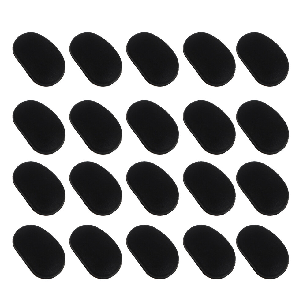 Artibetter 20 Pairs Silicone Nose Pads For Eyeglasses And Sunglasses, Anti-Skid